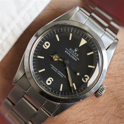 1966 rolex explorer ref 1016 watch|Rolex 1016 explorer for sale.